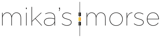 Mika's Morse Logo